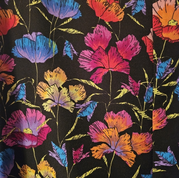 Topshop Floral Vibrant Jumpsuit, US 12, UK 16, Comfy, Works For Casual & Formal - Picture 2 of 5